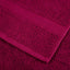 Premium vaskehåndklæder SOLUND 10 stk. bordeaux 30x30 cm 600 gsm