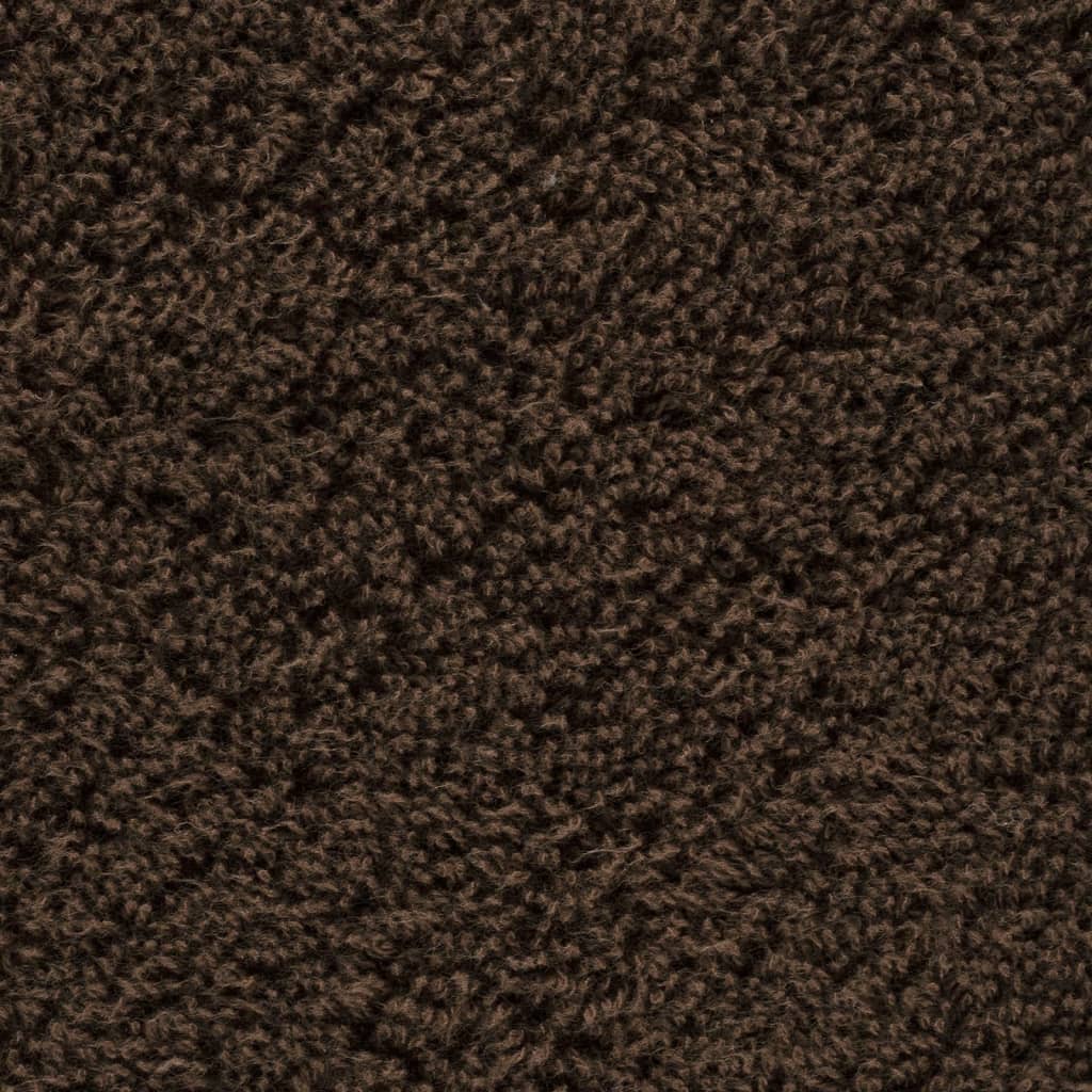 Premium gæstehåndklæder SOLUND 2 stk. brun 30x50 cm 600 gsm
