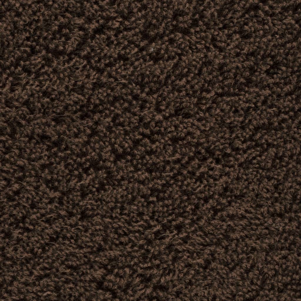 Premium håndklæder SOLUND 4 stk. brun 100x200 cm 600 gsm