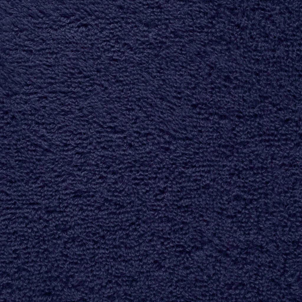 Premium badehåndklæder SOLUND 2 stk. marineblå 100x150 cm 600 gsm