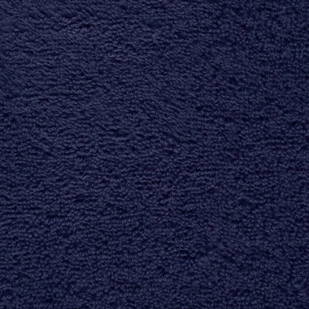 Premium badehåndklæder SOLUND 4 stk. marineblå 100x150 cm 600 gsm