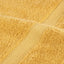 Premium gæstehåndklæder SOLUND 4 stk. guld 30x50 cm 600 gsm