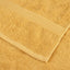 Premium håndklæder SOLUND 2 stk. guld 50x100 cm 600 gsm