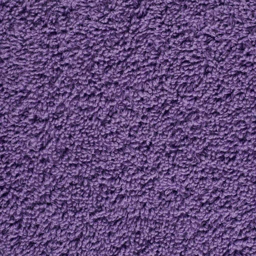 håndklæder SOLUND 2 stk. Premium 100x200 cm 600 g/m2 lilla