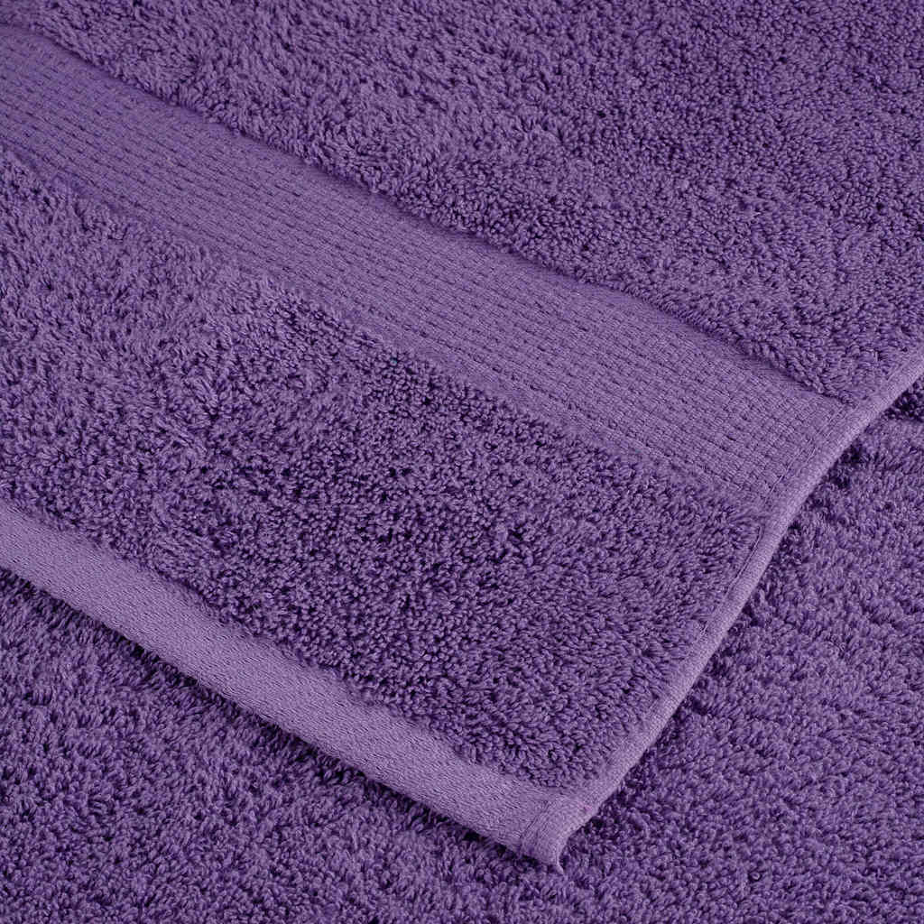 håndklæder SOLUND 4 stk. Premium 100x200 cm 600 g/m2 lilla
