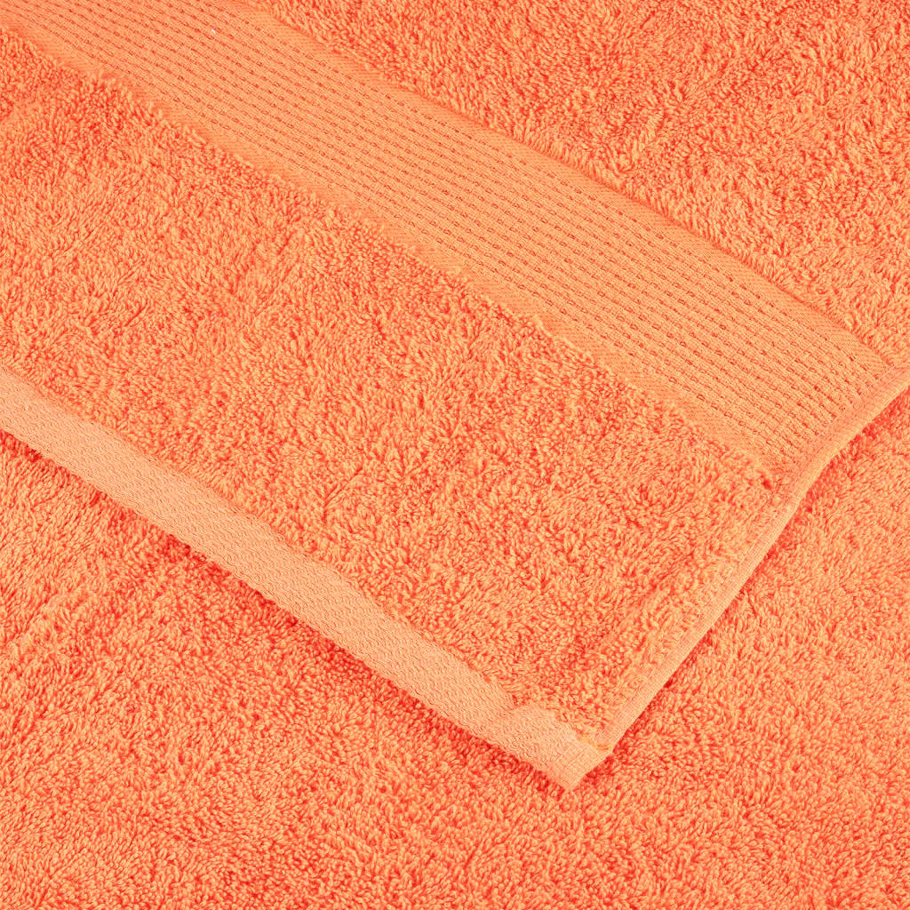håndklæder SOLUND 2 stk. Premium 70x140 cm 600 g/m2 orange