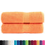 Premium badehåndklæder SOLUND 2 stk. orange 100x150 cm 600 gsm