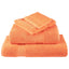 Premium badehåndklæder SOLUND 2 stk. orange 100x150 cm 600 gsm