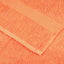 Premium badehåndklæder SOLUND 2 stk. orange 100x150 cm 600 gsm