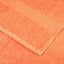 Premium badehåndklæder SOLUND 10 stk. orange 100x150 cm 600 gsm