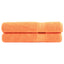 håndklæder SOLUND 2 stk. Premium 100x200 cm 600 g/m2 orange