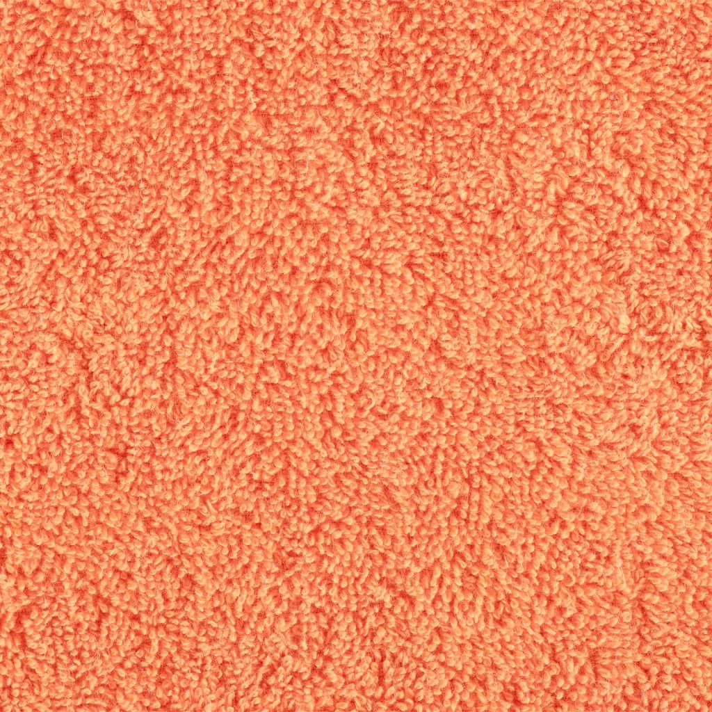 håndklæder SOLUND 2 stk. Premium 100x200 cm 600 g/m2 orange