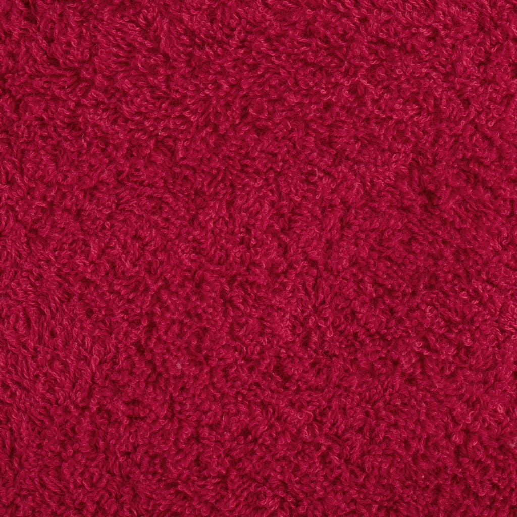 håndklæder SOLUND 4 stk. Premium 100x200 cm 600 g/m2 rød