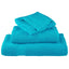Premium badehåndklæder SOLUND 4 stk. turkis 100x150 cm 600 gsm