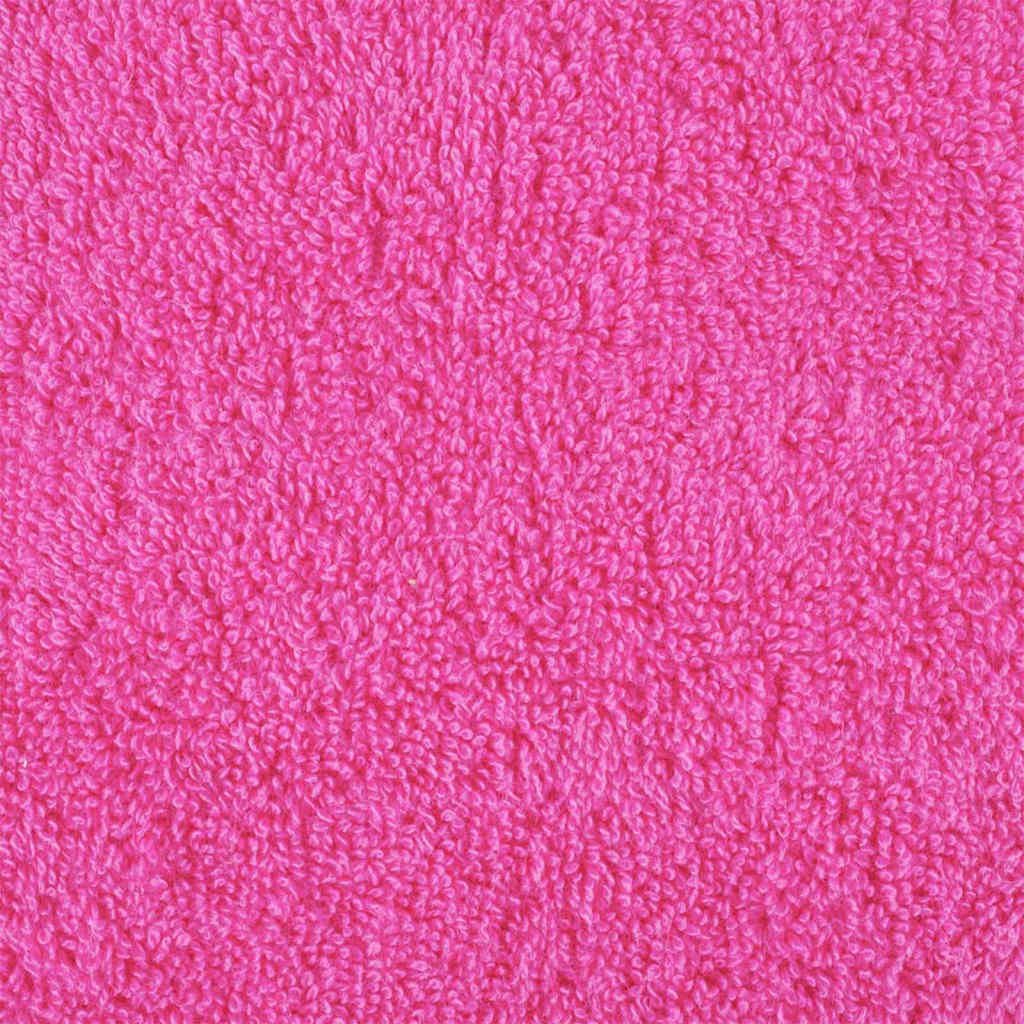 Gæstehåndklæde SOLUND 4 stk. Lyserød 15 x 21 cm 550 gsm
