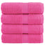 gæstehåndklæder SOLUND 4 stk. Premium 30x50 cm 600 g/m2 pink