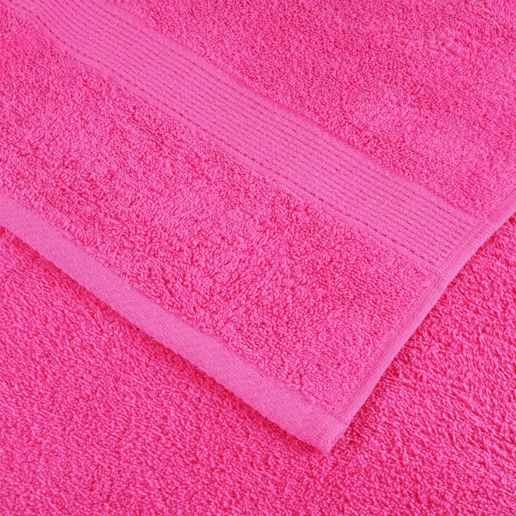 gæstehåndklæder SOLUND 4 stk. Premium 30x50 cm 600 g/m2 pink