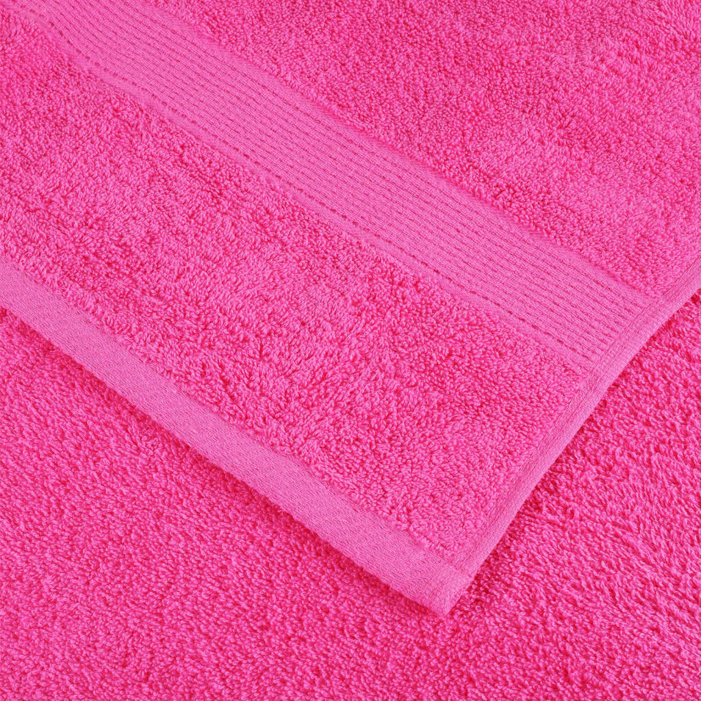 saunahåndklæder SOLUND 2 stk. Premium 80x200 cm 600 g/m2 pink
