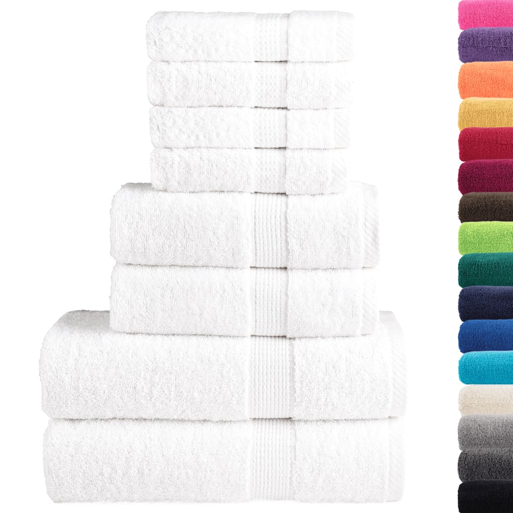 håndklæder 8 stk. Premium SOLUND 600 g/m2 hvid