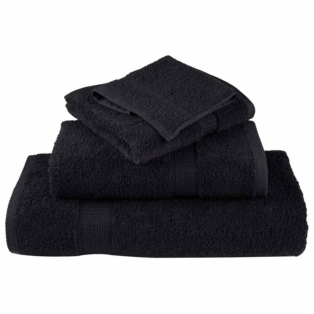 håndklæder 8 stk. Premium SOLUND 600 g/m2 sort