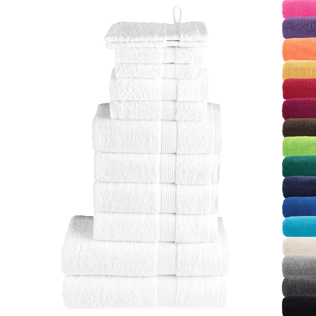 håndklæder 12 stk. Premium SOLUND 600 g/m2 hvid