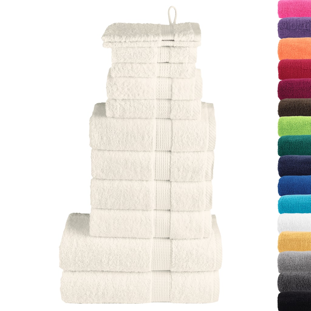 håndklæder 12 stk. Premium SOLUND 600 g/m2 creme