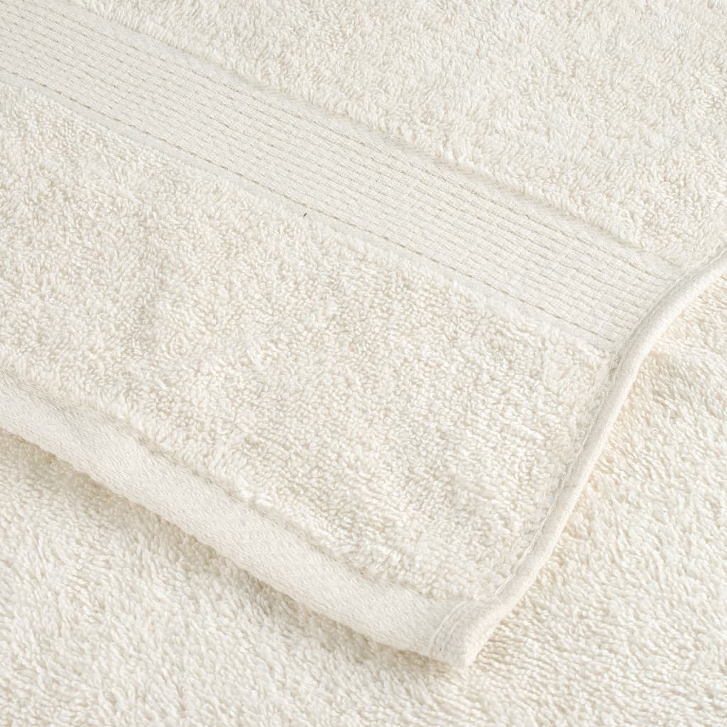 håndklæder 12 stk. Premium SOLUND 600 g/m2 creme