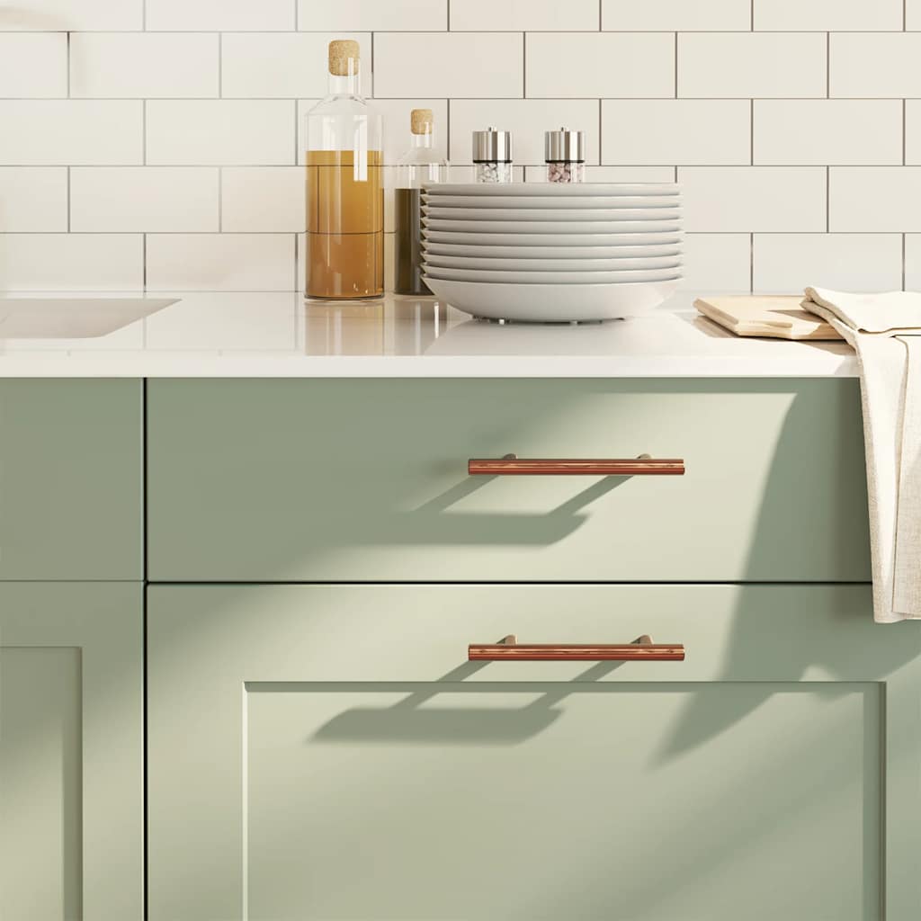 skabshåndtag 20 stk. 96 mm rustfrit stål bronzefarvet