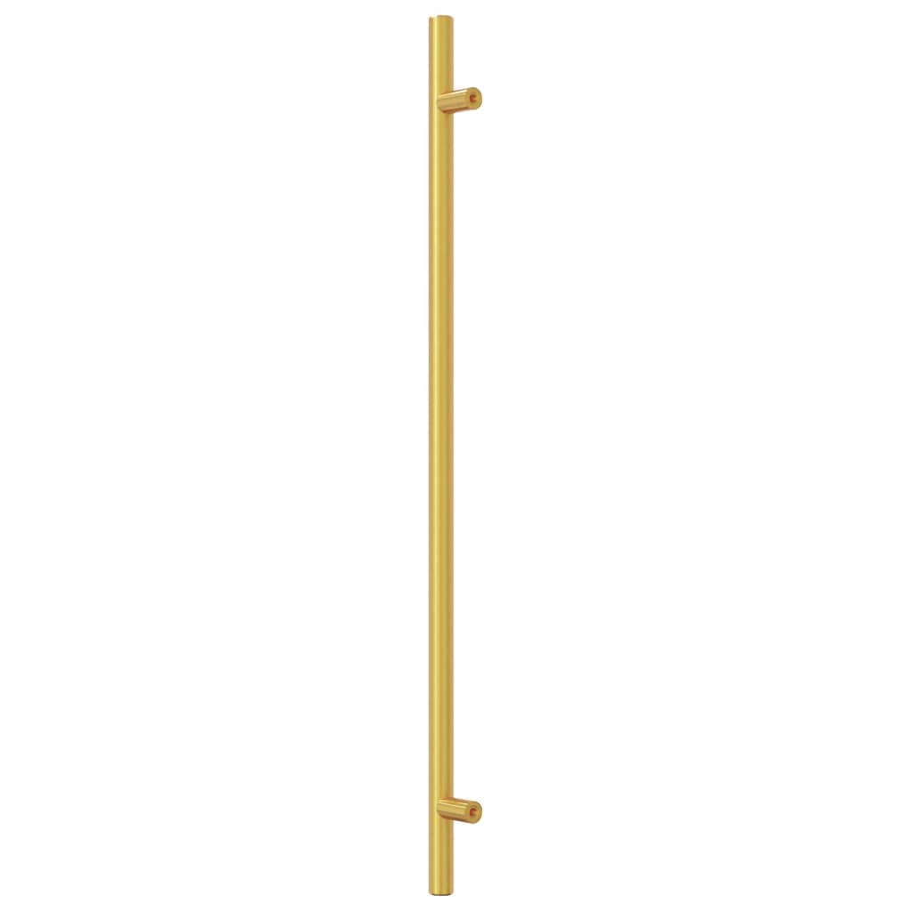 skabshåndtag 10 stk. 320 mm rustfrit stål guldfarvet