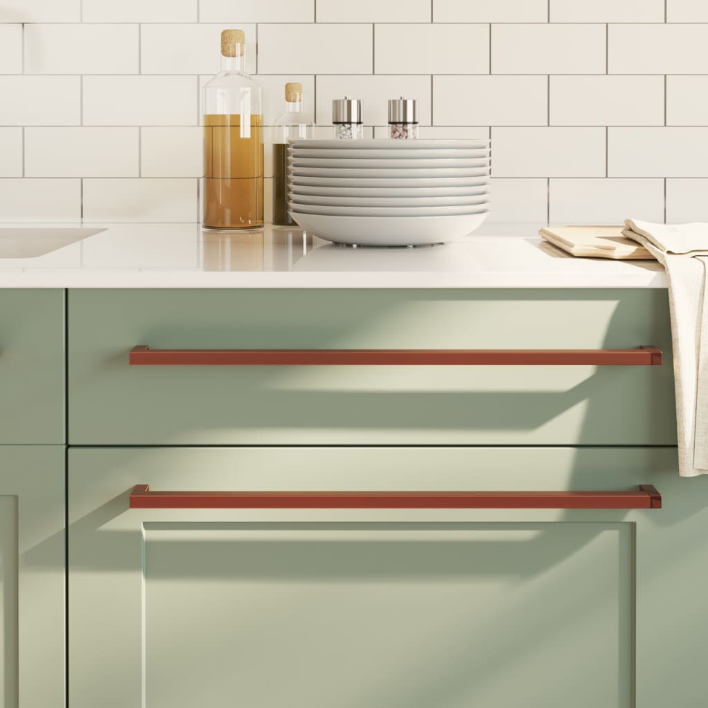 skabshåndtag 20 stk. 480 mm rustfrit stål bronzefarvet