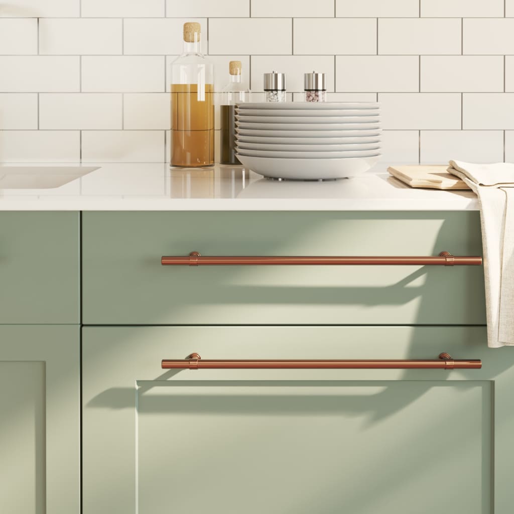 skabshåndtag 20 stk. 320 mm rustfrit stål bronzefarvet