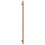 skabshåndtag 10 stk. 480 mm rustfrit stål bronzefarvet
