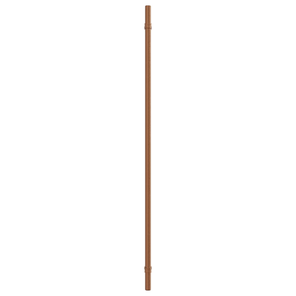 skabshåndtag 10 stk. 480 mm rustfrit stål bronzefarvet