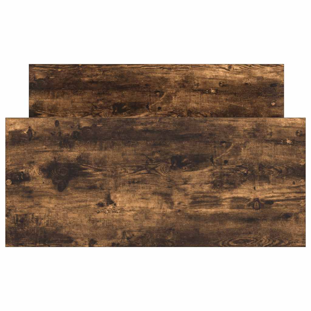 sengeramme 100x200 cm uden madras konstrueret træ røget eg