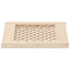 skabslåger 2 stk. 39,5x39,5 cm gitterdesign massivt fyrretræ