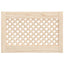 skabslåger 2 stk. 59,5x39,5 cm gitterdesign massivt fyrretræ