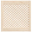 skabslåger 2 stk. 59,5x61,5 cm gitterdesign massivt fyrretræ