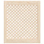 skabslåger 2 stk. 59,5x69 cm gitterdesign massivt fyrretræ