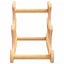 vinreol til 6 flasker 35x18x25,5 cm bambus