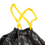affaldsposer med lukkesnor 150 stk. 240 l sort