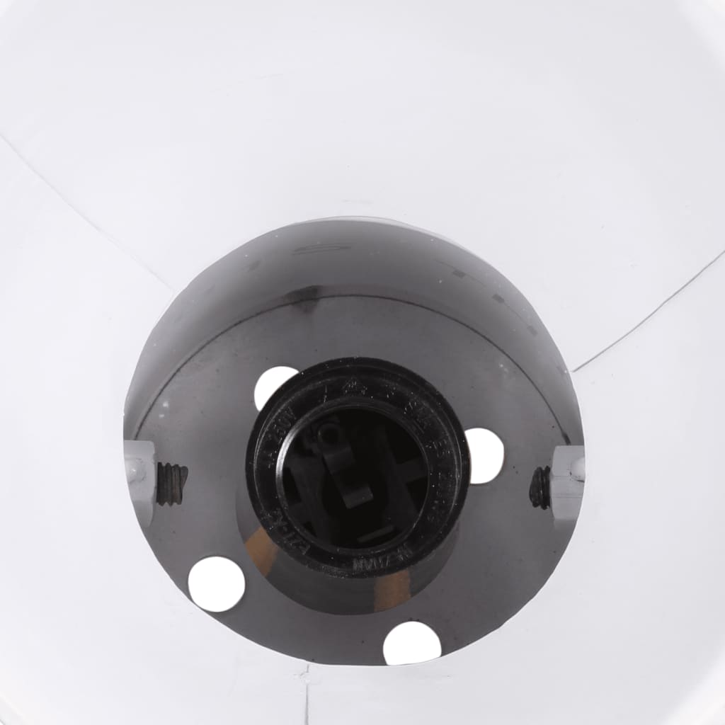 loftlampe 50x50x25 cm 25 W E27 hvid