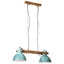 pendel 25 W 85x28x109 cm E27 rustik blå