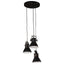 pendel25 W rund 30x30x100 cm E27 sort