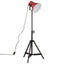 gulvlampe 25 W 35x35x65/95 cm E27 rustik rød