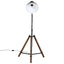 gulvlampe 75x75x90-150 cm 25 W E27 sort