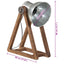 skrivebordslampe 30x17x40 cm 25 W E27 vintagesølv