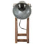 skrivebordslampe 30x17x40 cm 25 W E27 vintagesølv