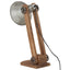 skrivebordslampe 23x13x52 cm 25 W E27 vintagesølv