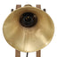 skrivebordslampe 23x13x52 cm 25 W E27 antik messingfarve