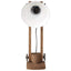 skrivebordslampe 25 W 23x13x52 cm E27 sort